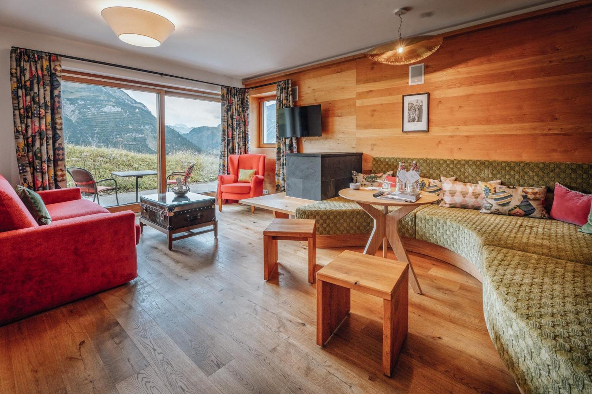 Hotel Goldener Berg Лех Экстерьер фото