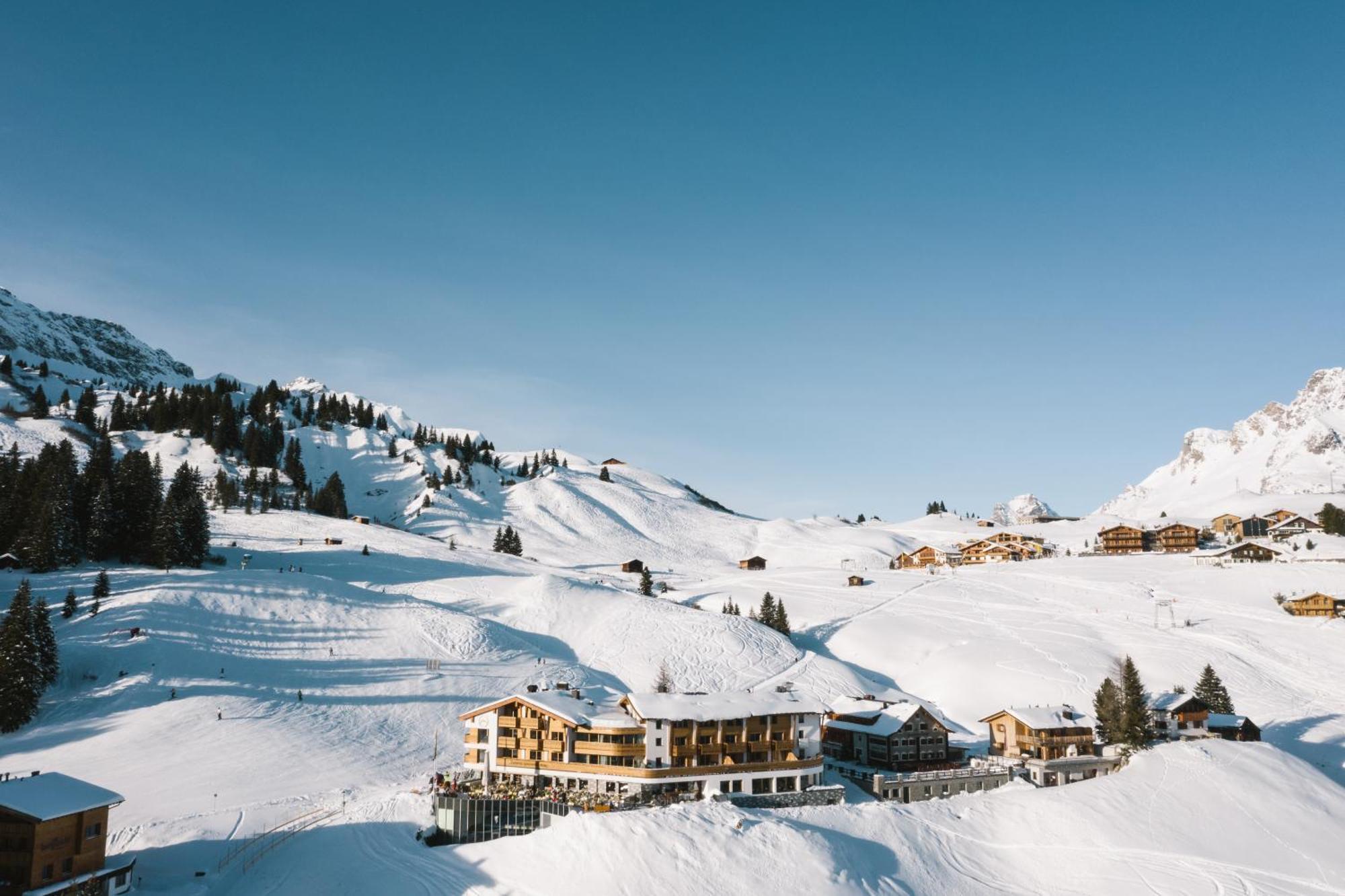 Hotel Goldener Berg Лех Экстерьер фото