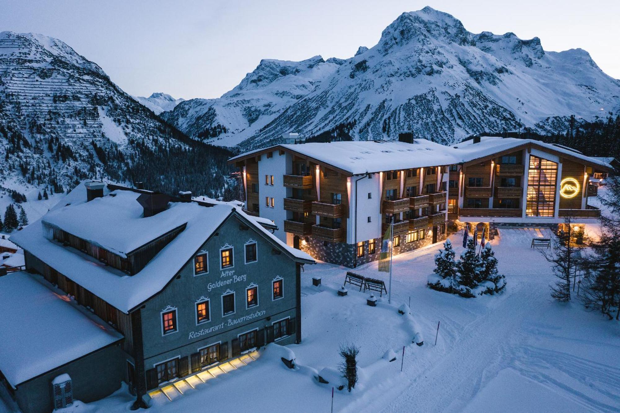 Hotel Goldener Berg Лех Экстерьер фото