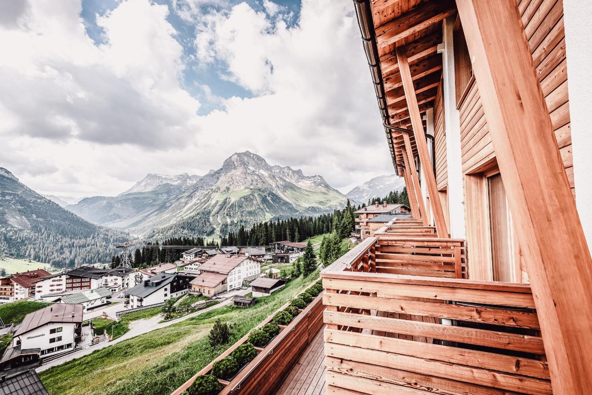 Hotel Goldener Berg Лех Экстерьер фото