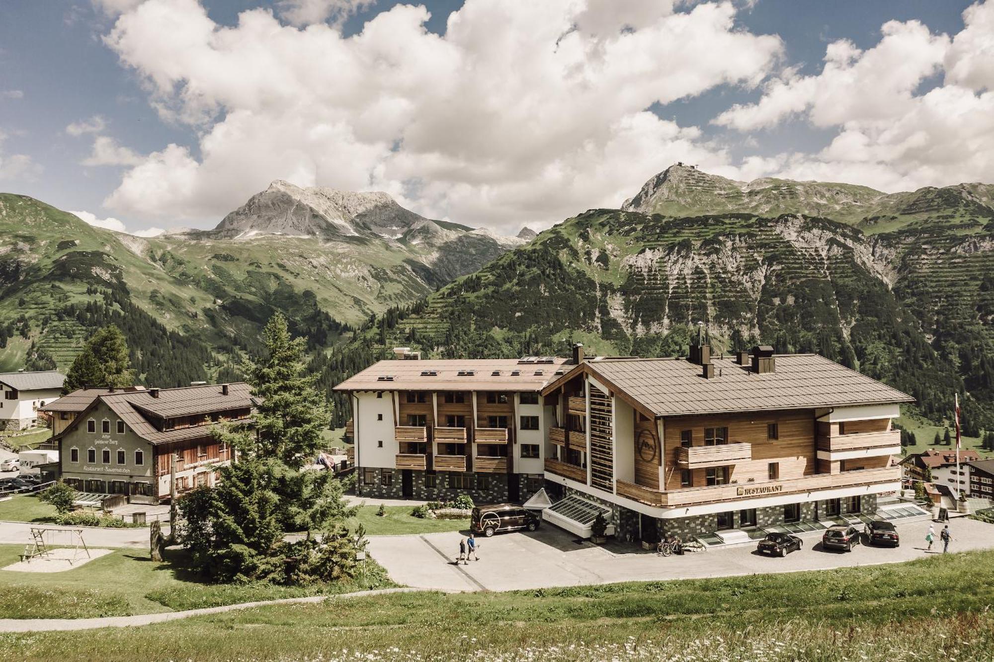Hotel Goldener Berg Лех Экстерьер фото