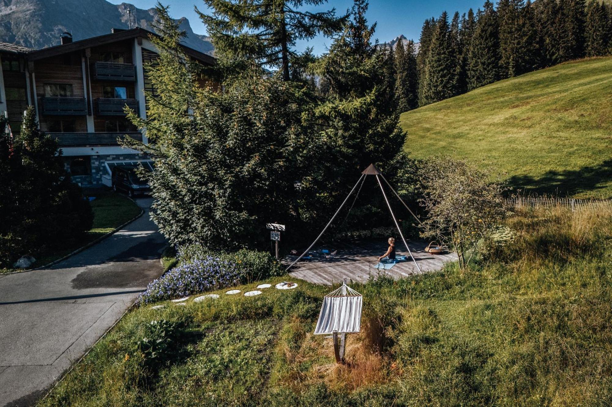 Hotel Goldener Berg Лех Экстерьер фото