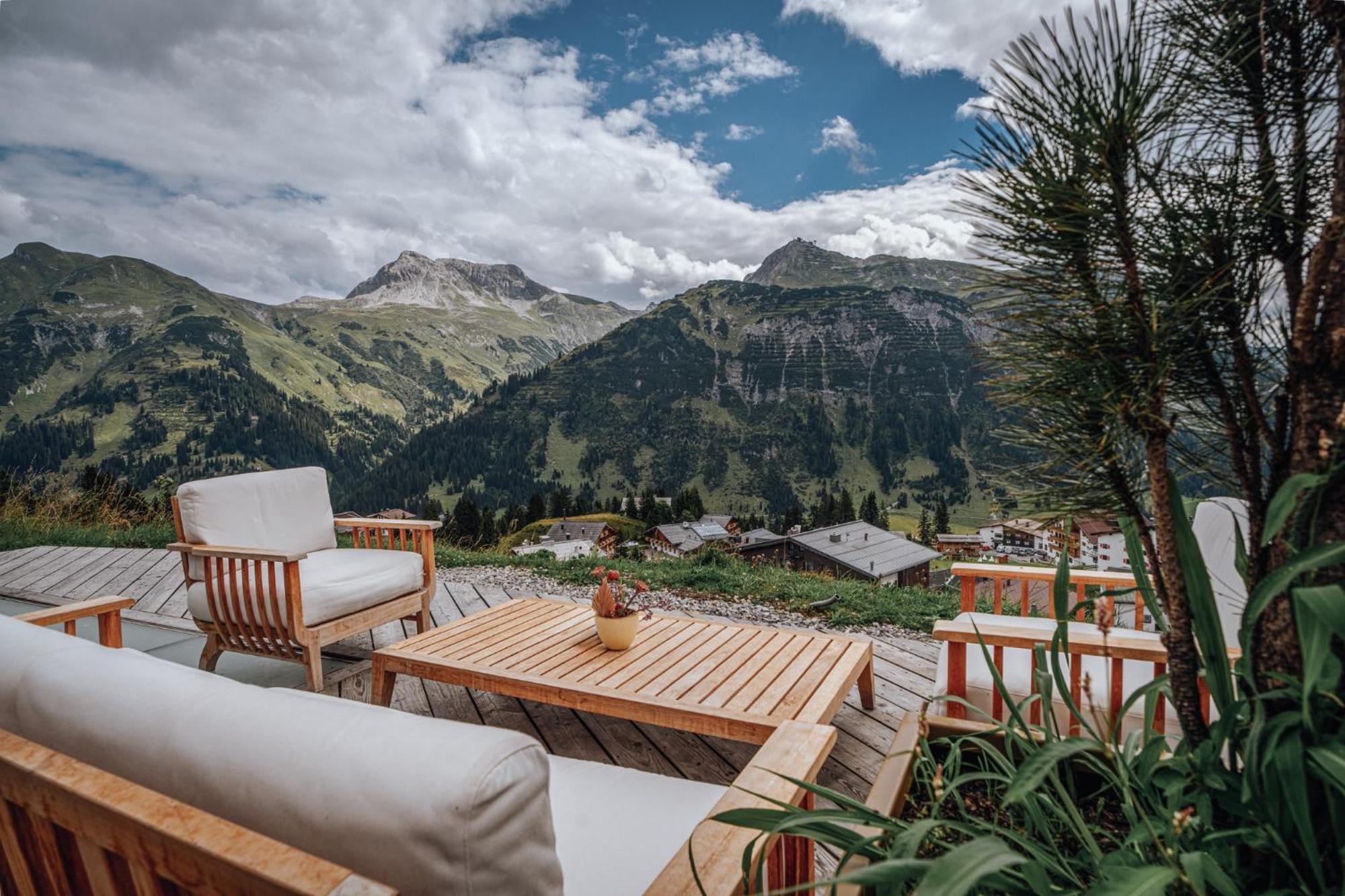 Hotel Goldener Berg Лех Экстерьер фото