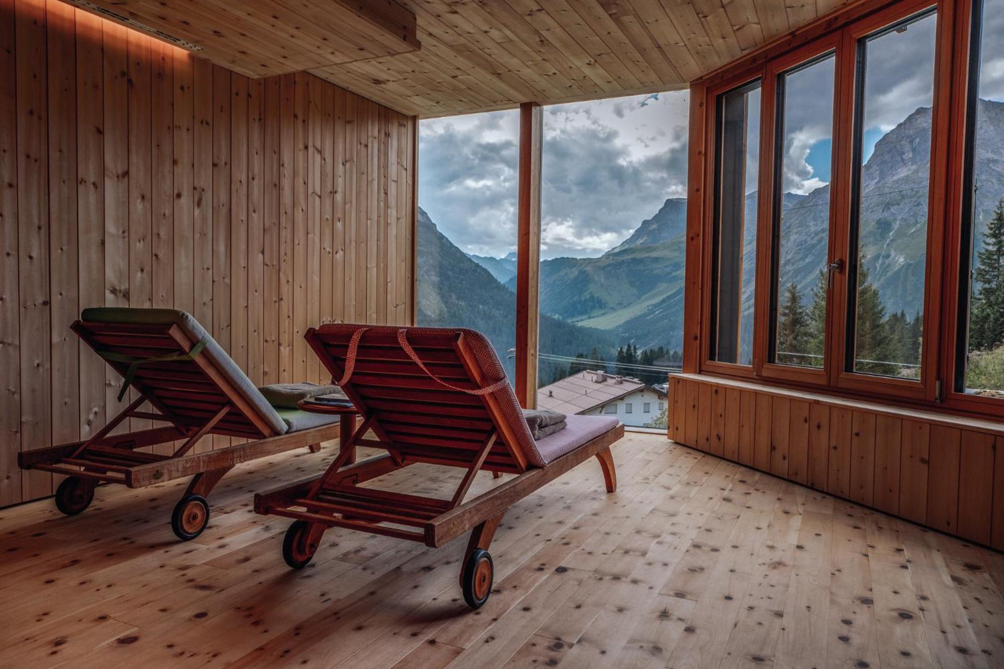 Hotel Goldener Berg Лех Экстерьер фото