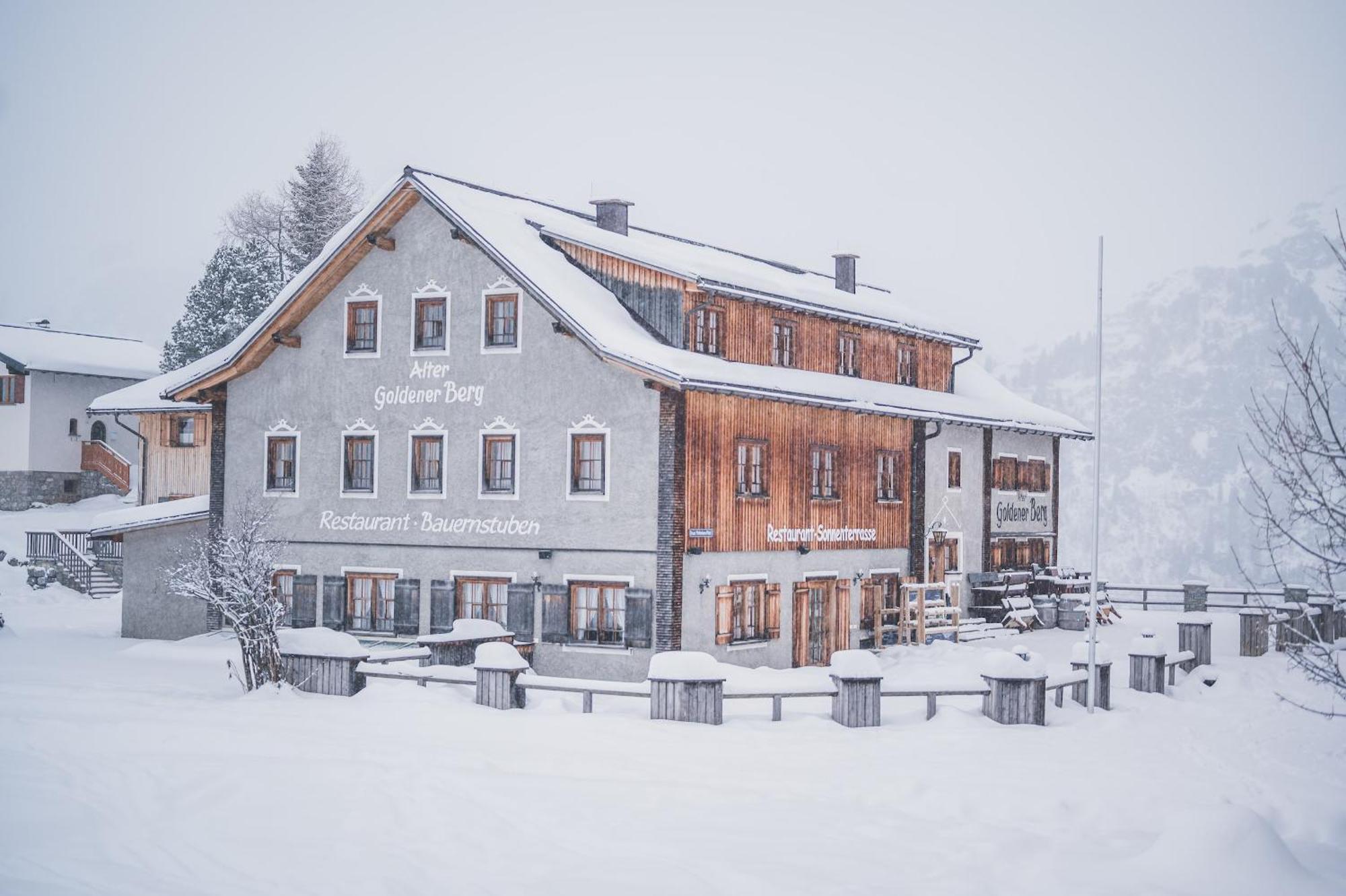Hotel Goldener Berg Лех Экстерьер фото
