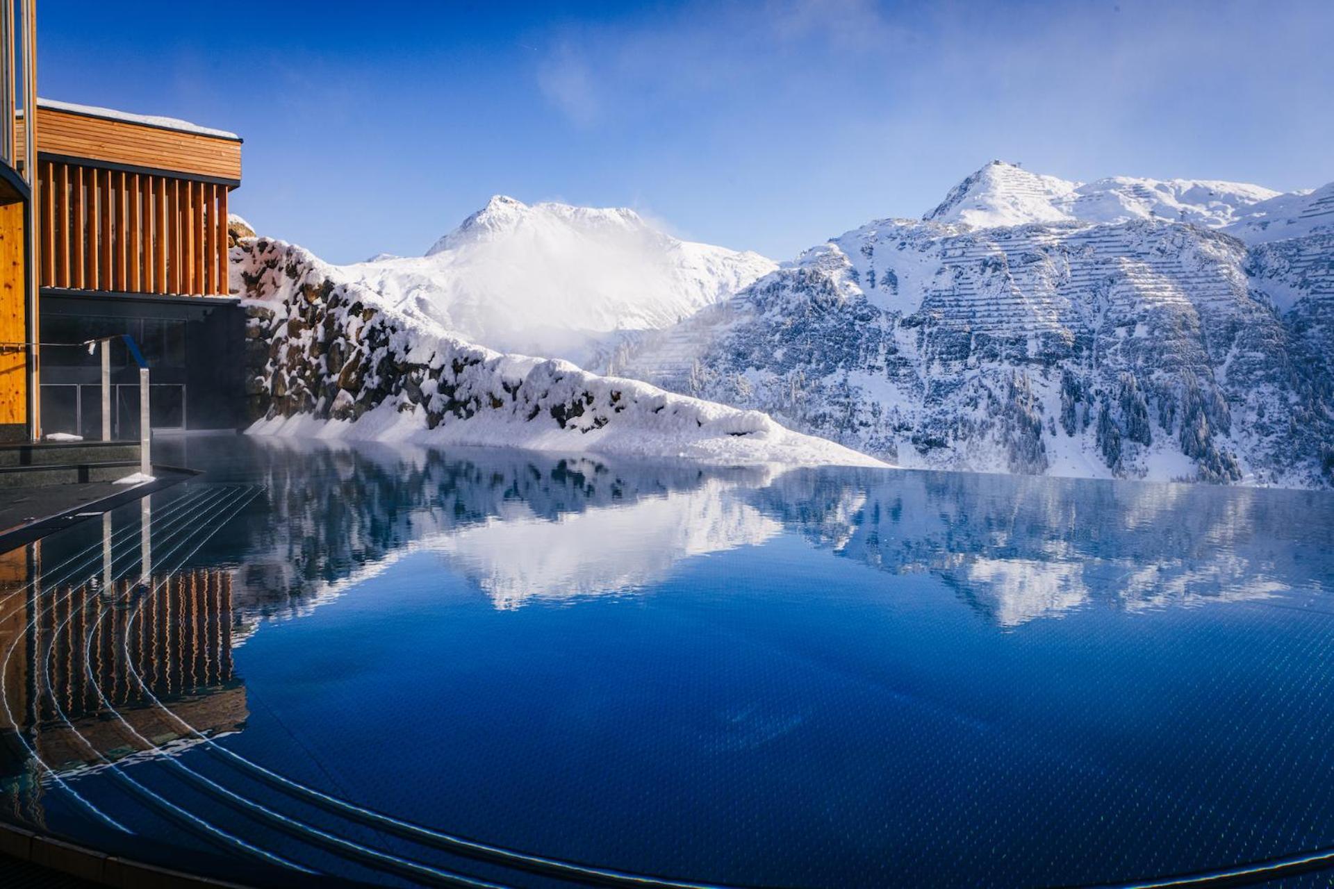 Hotel Goldener Berg Лех Экстерьер фото